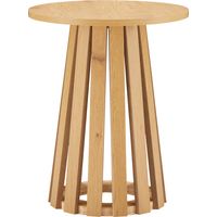 Happy Garden – Table d'appoint ronde scandinave 45cm – Structure aggloméré et mélaminé – Hauteur 55cm – Poids max. 100kg