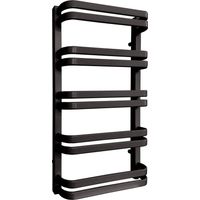 LUXRAD Radiatore da bagno Perseid 798 x 430 mm nero opaco pag