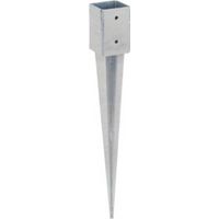 PIASTRA 797 SUPPORTO PILASTRO ZINC FUOCO 71X71X750MM