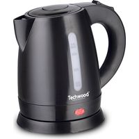 Bouilloire Electrique Techwood TB-1036 Capacité 1L - 1600W Arrêt de sécurité en cas de surchauffe Indicateur niveau d'eau, noir