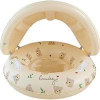 Bouée Gonflable pour Enfant avec auvent,Accessoires de Jeux d'eau Flotteur Enfant Gonflable avec auvent,pour Bain, Plage, Vacances d'été