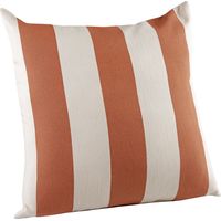 Coussin SUNSET 45 x 45 cm – Housse coton polyester – Tissé en France - 45x45cm - Terre cuite