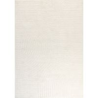 Tapis en Laine Beige 200 x 300 cm Dos en Coton Convient au Chauffage par Sol Dagari
