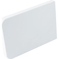 Abdeckkappen Set (Abdeckung) passend zu Klappenbeschlag Unico-Aufbau, weiß