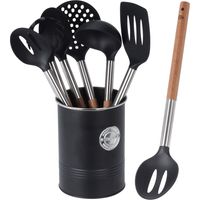 Küchenhelfer-Set, 6-teilig, mit Metallhalter