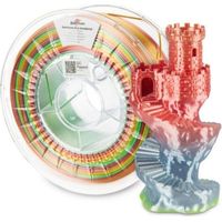 Imprimante 3D spectrum pla silk rainbow filament 1.75 mm 1 kg