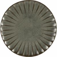 Serax Inku Plato llano gres verde 18 cm