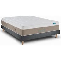 Conjunto Sommier Colchão - Cloud Cotton e Milano Anthracite