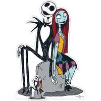 Figurine en carton - Noël - Jack et Sally L'Etrange Noël de Monsieur Jack - Haut 133 cm