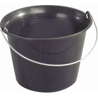 Maurer-Eimer schwarz 11L - PERFEKTES WERKZEUG - 749000