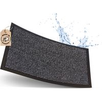 WOHNDIRECT Schmutzfangmatte PALERMO - 1 Stück 40x60 cm, Grau