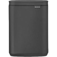 Poubelle Brabantia bo 4 litres soft close base antidérapante