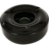 Genware NEV-AT-WIND - Posacenere antivento in melamina, base e coperchio, 14,6 cm