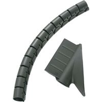 GAINE SPIRALÉE NOIR TRU COMPONENTS TC-MX-KLT15BK203 1593180 5 M