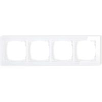 Karlik Cadre universel 4-krotna blanc finition effet verre