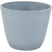 Pot de fleur - MEGA COLLECTIONS - Ecostone Egg - Ø 41 cm - H 33 cm - Gris