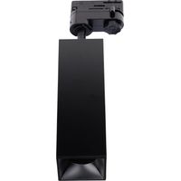 Plafonnier ANOVI UNIVERSAL RAIL LED SWITCH carré noir mat - EUROPOLE - 29211016