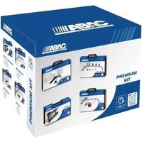 Enrouleur de tuyau abac kit complet avec pistolets et sécurité