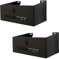 Tradetidy TT-SRTB230 x2 General Van Storage Tray Organiser Black - 250mm