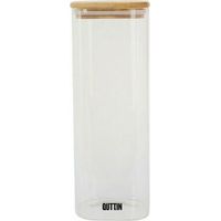 TARRO BORO 10X27CM CUADRADO BAMBU QUTTIN