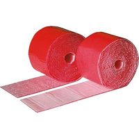 Bande PE rouge 2 mm x 3,6 m largeur 100 mm non adhesive