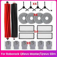 Zubehör für Roborock Qrevo Master/Qrevo Slim Saugroboter: Ersatzteile für die Hauptbürste und Filter