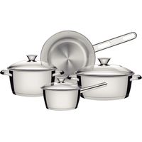 Tramontina 65650/324 Set di pentole, Inossidabile Acciaio Inox Gla, Edelstahl