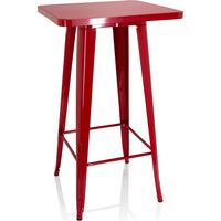 Table de bar VANTAGGIO HIGH T rouge hjh OFFICE