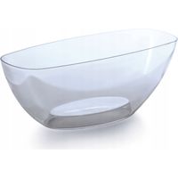 Vaso da fiori 3,8L Coubi 36x15x13,2 cm, Trasparente
