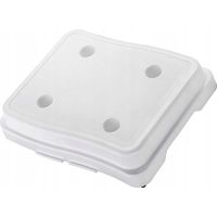Maximex Escalón para bañera blanco antideslizante 38,1x48,3 cm