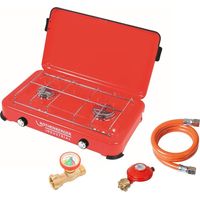 ROTHENBERGER Industrial Duo Campingkocher inkl. Schlauch & Regler mit Gas OFF Set - 1500005397