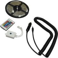 Remote Controlled LED Strip Lights 5M (12V Christmas Decorations Caravan Motorhome)