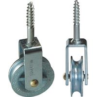 HBS-BETZ Waschseilrolle 5000 Nut 9mm Grauguss verz.Halterung STA verz - 63087
