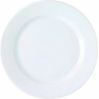 Assiette plate WHITE- Porcelaine - 19cm