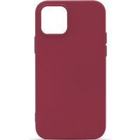 Coque souple pour iPhone 14 - vin