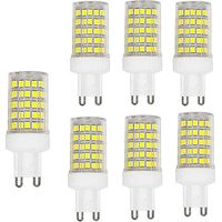 Lot de 6 Ampoule LED G9 10W (Ampoule halogène équivalente 100W) G9 1000LM, Blanc Froid 6000K, Base en Céramique,Non Dimmable, Ampoule capsule g9 220v