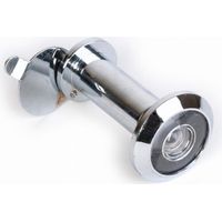 Verchromter Türspion 180° Sicht BLINDOMAX Ø12 mm - 459