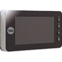 YALE Spioncino elettronico Autoimaging 45-5800-1443-00-6011 Argento, Registra immagini/video, Campanello, Visualizzazione dal vivo , Rilevamento del movimento