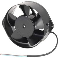 Ventilador axial negro eficiente PROFAN Technology P21755HBL-ES