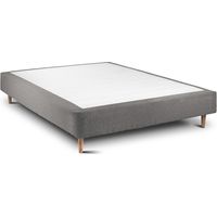 Sommier Rigide 20 Ascot Graphite Pieds Conique 105x200