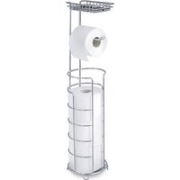 Porte-papier WC DEBLANCH avec support mobile et réservoir