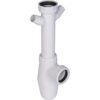Siphon évier Omp Tea + Prise Mal évacuation évier Et Raccord Machine à Laver - Omp Tea