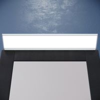 SONNI Wandleuchten für Badezimmer 159-Grad-Festwinkel, Moderne LED Wandleuchte mit 12W Weißlicht 6000K Farbtemperatur Wandschaltersteuerung, 80 x 350 mm.