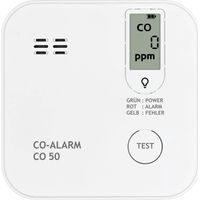 PENTATECH CO50 Rilevatore monossido di carbonio inclusa batteria con 10 anni di vita, con sensore interno a batteria Ri