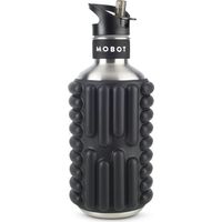 Bouteille de sport - Mobot - Fonction 2 en 1 rouleau de massage - Noir