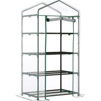 Linder Exclusiv Invernadero de jardín MC4303 160x69x50 cm