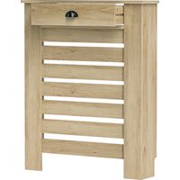 Cubre Radiadores MDF avec Cajón 78x19x95.5 cm Roble