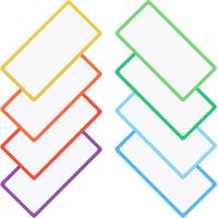 50 Cartes de remerciement roses pour clients en papier
