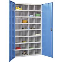 Pavoy, Armoire-rayonnage à casiers, 32 casiers, avec portes,