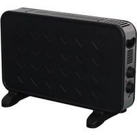 Convector turbo c/termostato Tryum negro 2000W TY8007